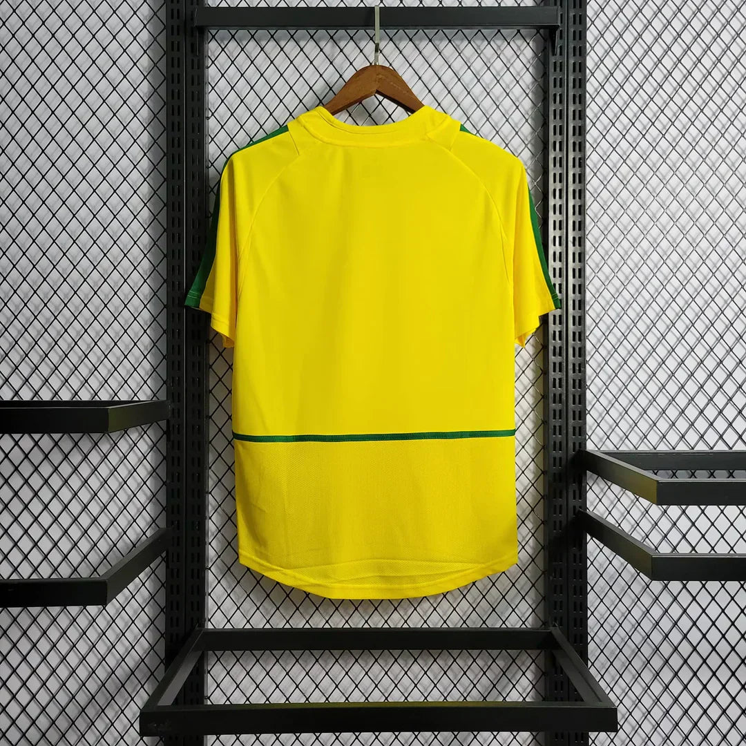 BRAZIL 2002 HOME SHIRT - KitCulture©