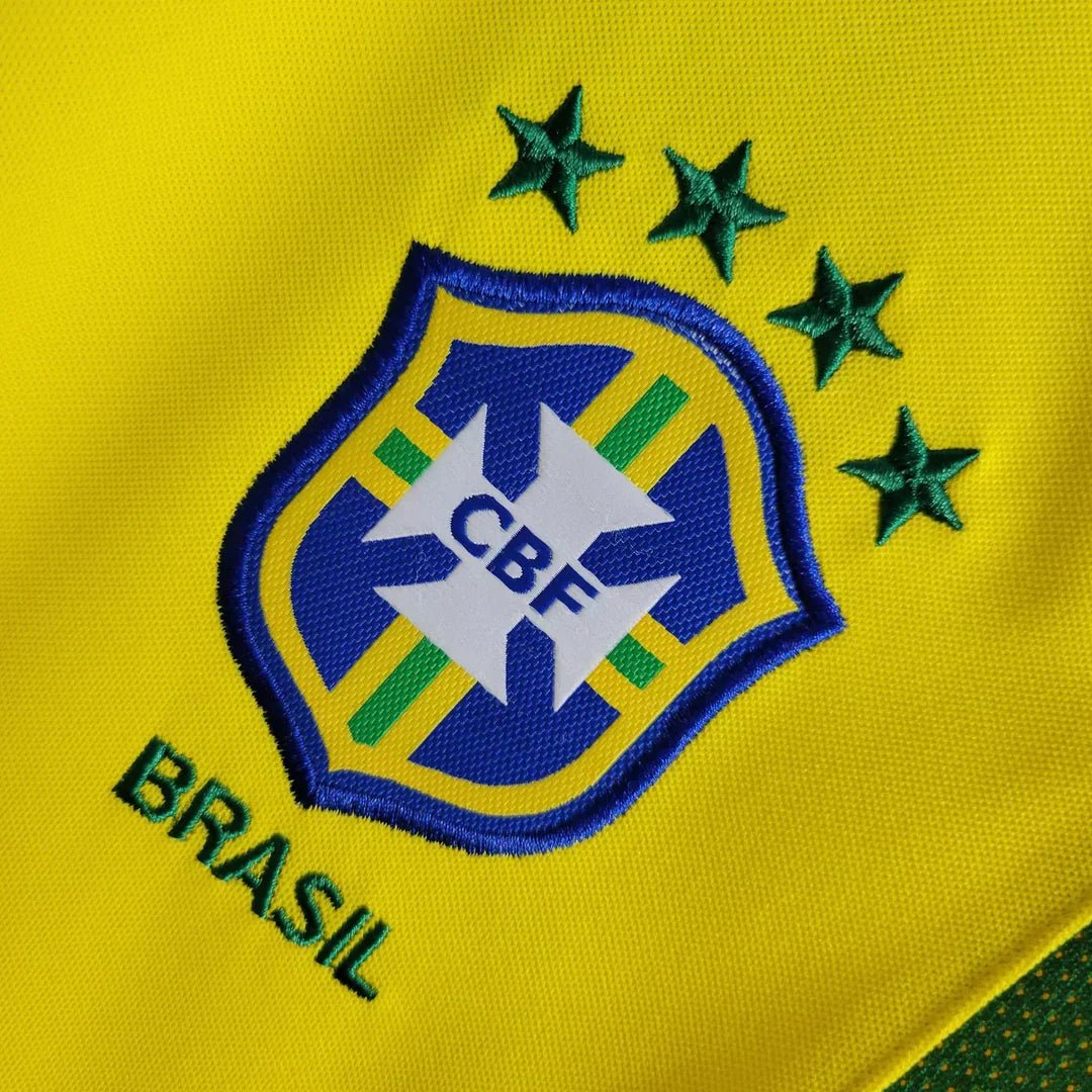 BRAZIL 2002 HOME SHIRT - KitCulture©
