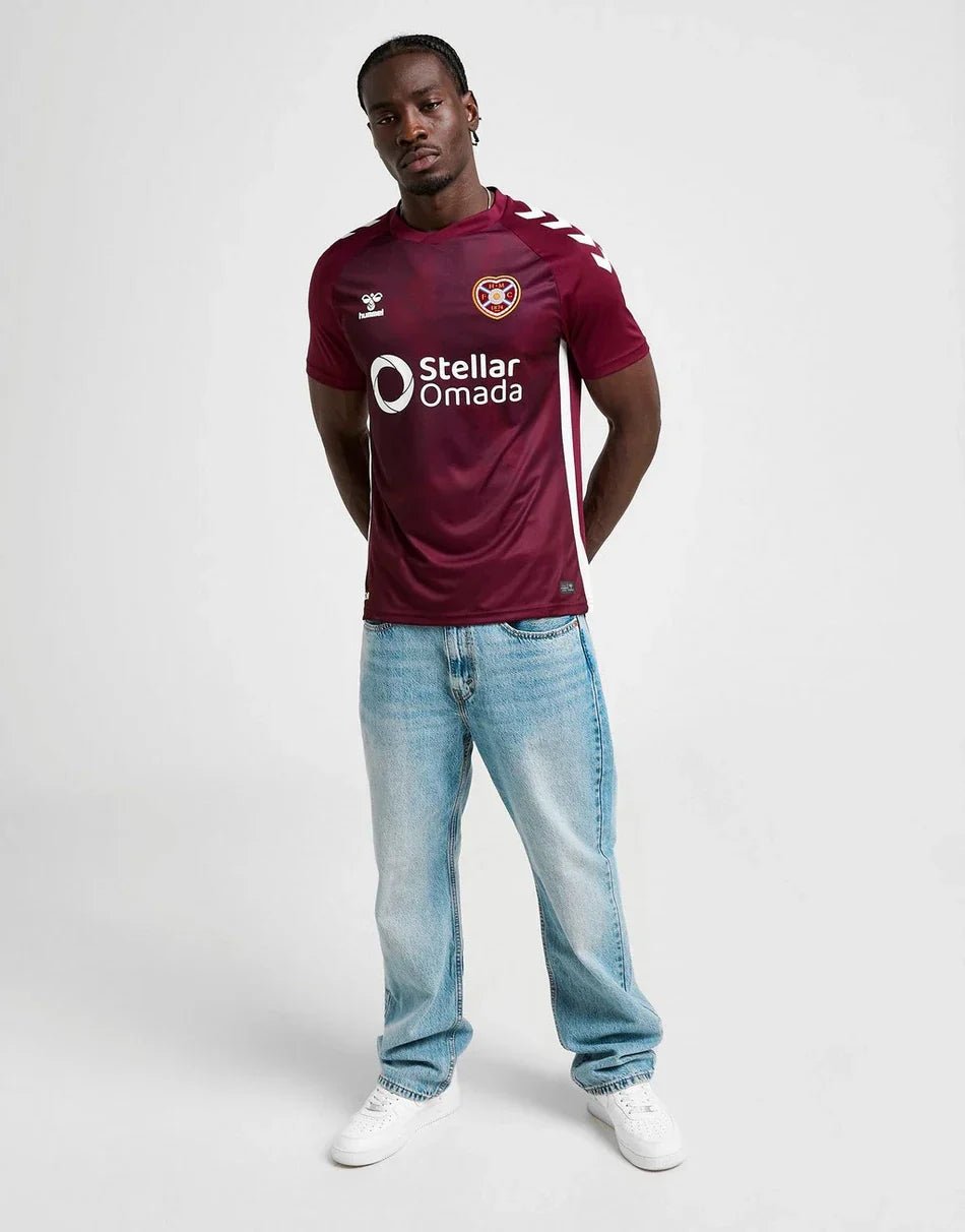 HUMMEL HEARTS FC 2025/26 HOME SHIRT - KitCulture©