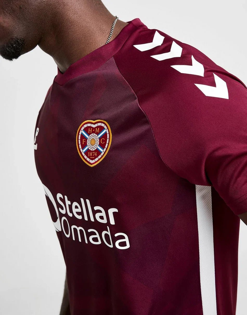 HUMMEL HEARTS FC 2025/26 HOME SHIRT - KitCulture©