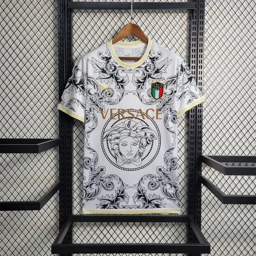 ITALY 2023 CONCEPT VERSACE WHITE HOME SHIRT - KitCulture©