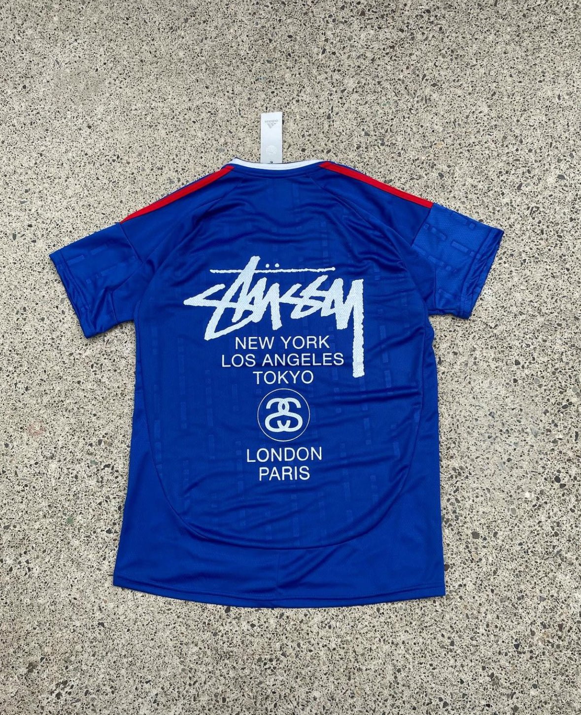 ITALY X STUSSY - JERSEY BLUE - KitCulture©