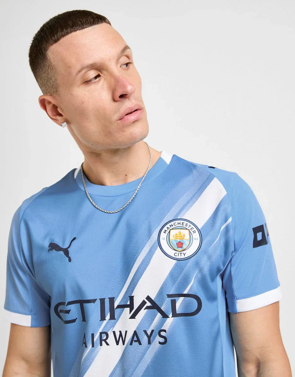 PUMA MANCHESTER CITY FC 2025/26 HOME SHIRT - KitCulture©