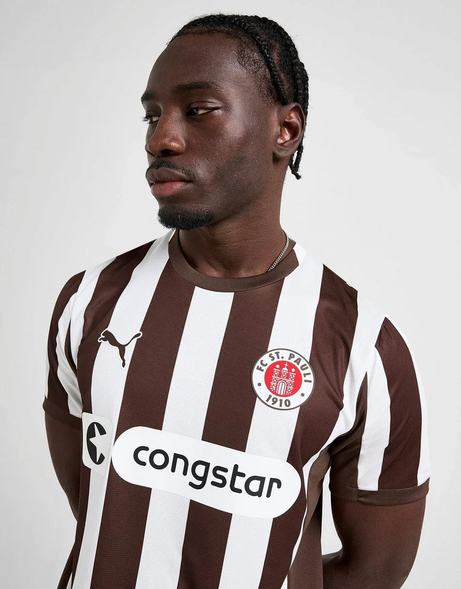 PUMA ST. PAULI 2025/26 HOME SHIRT - KitCulture©