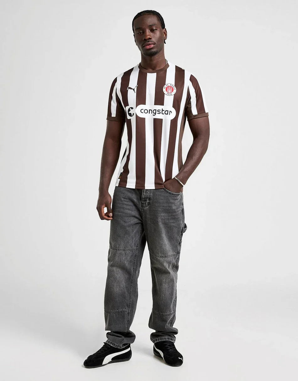 PUMA ST. PAULI 2025/26 HOME SHIRT - KitCulture©