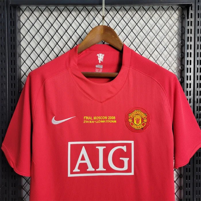 MANCHESTER UNITED 2007/08 HOME SHIRT - KitCulture©