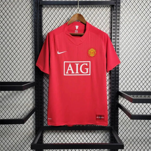 MANCHESTER UNITED 2007/08 HOME SHIRT - KitCulture©