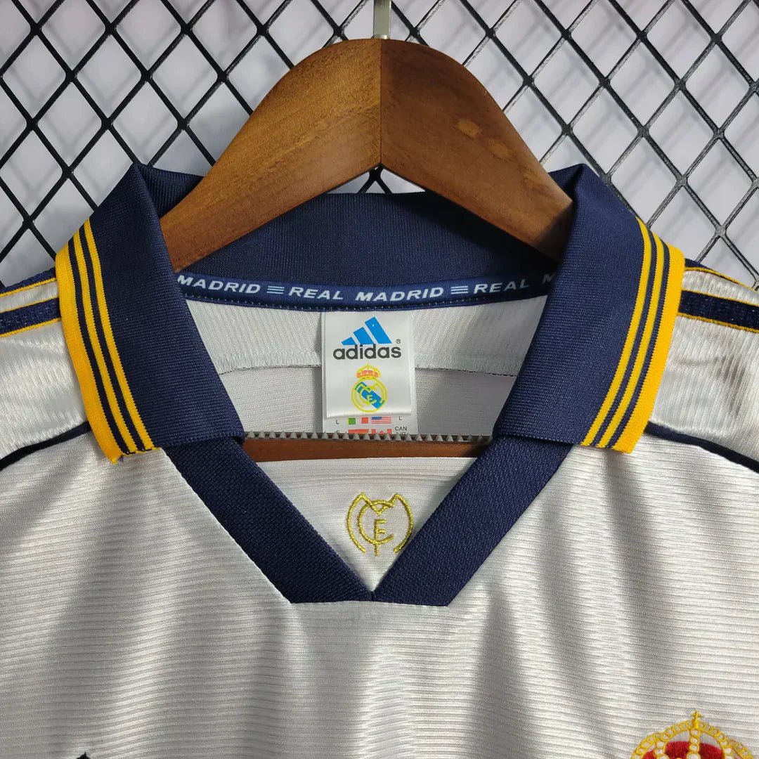 REAL MADRID 1998/00 HOME SHIRT - KitCulture©