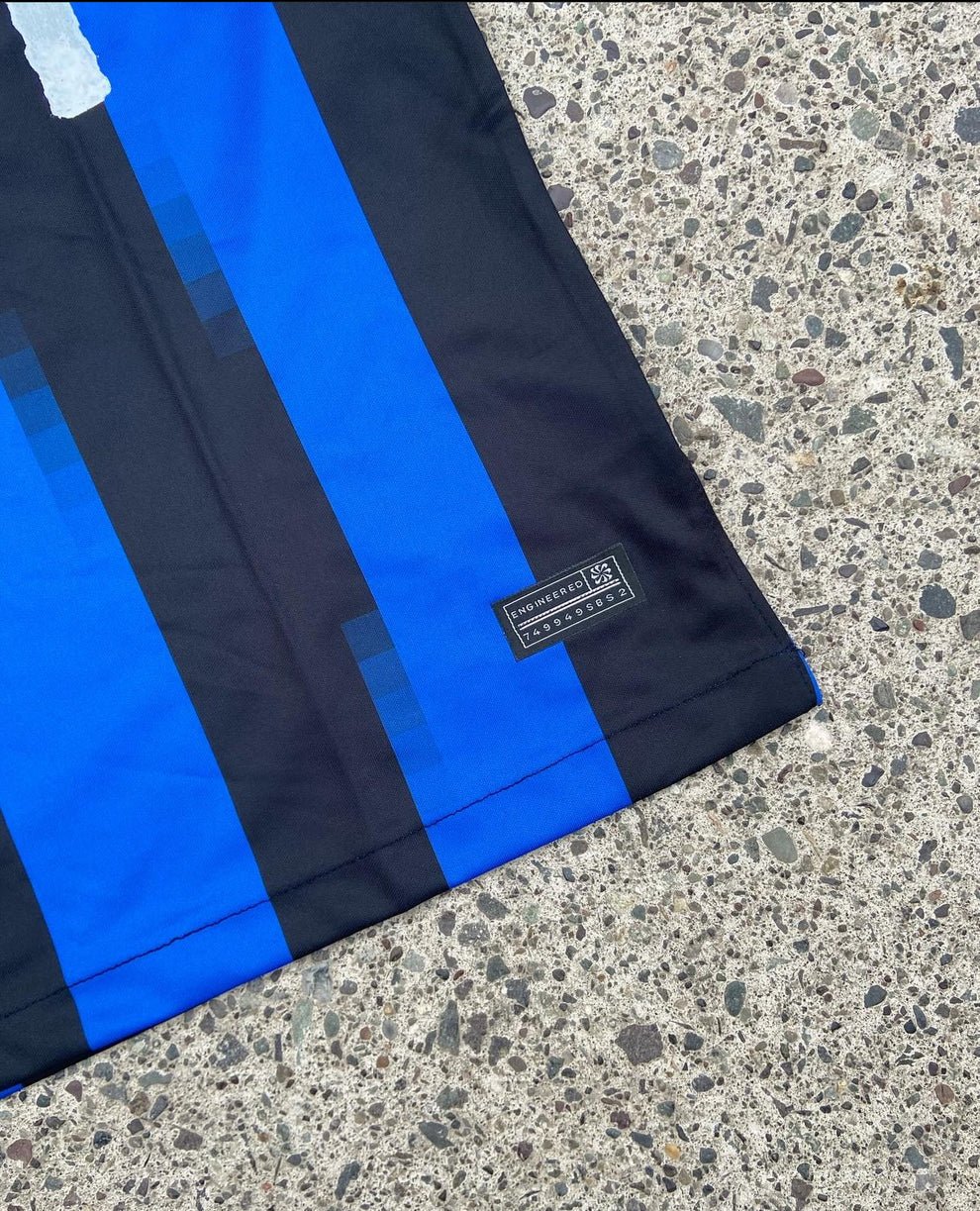 STUSSY X “INTER” JERSEY - BLUE/BLACK - KitCulture©