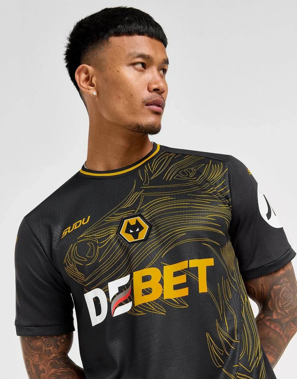 WOLVERHAMPTON WANDERERS FC 2024/25 AWAY SHIRT - KitCulture©