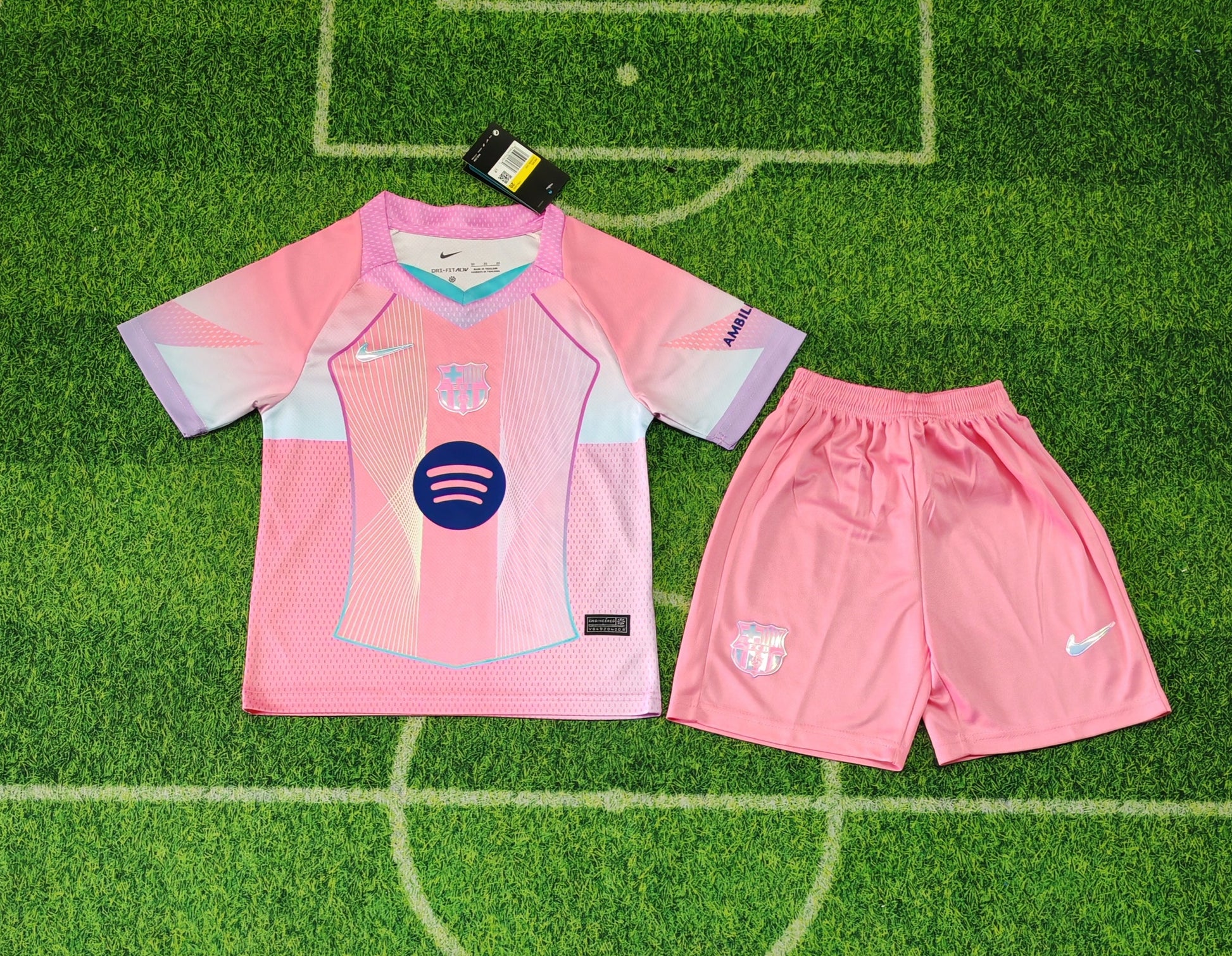 FC BARCELONA 2025/26 SPECIAL EDITION KIT PINK - KitCulture©