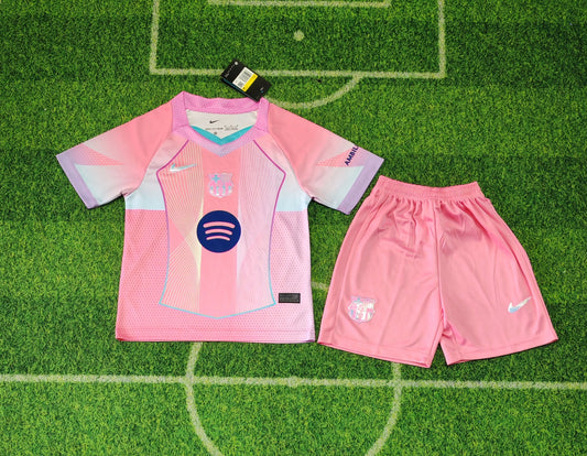 FC BARCELONA 2025/26 SPECIAL EDITION KIT PINK - KitCulture©