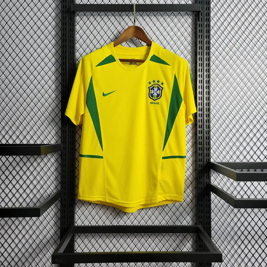 BRAZIL 2002 HOME SHIRT - KitCulture©