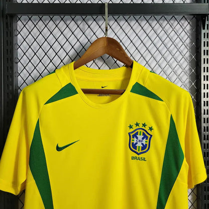 BRAZIL 2002 HOME SHIRT - KitCulture©