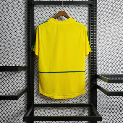 BRAZIL 2002 HOME SHIRT - KitCulture©