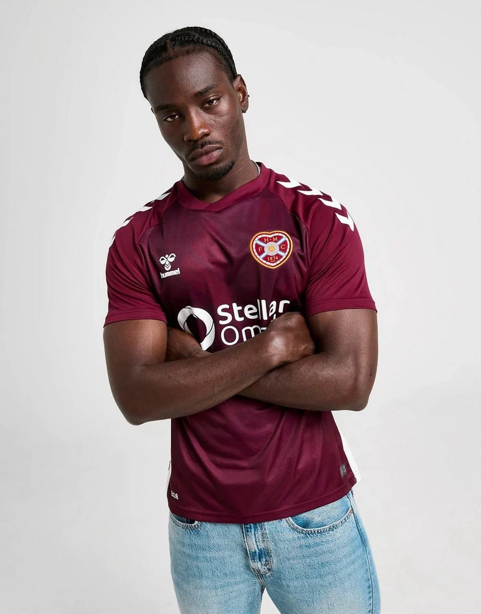 HUMMEL HEARTS FC 2025/26 HOME SHIRT - KitCulture©
