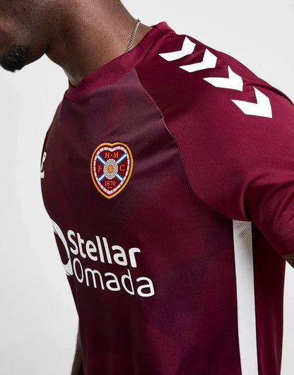 HUMMEL HEARTS FC 2025/26 HOME SHIRT - KitCulture©