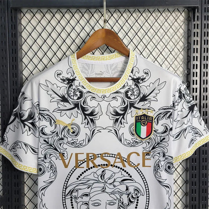 ITALY 2023 CONCEPT VERSACE WHITE HOME SHIRT - KitCulture©