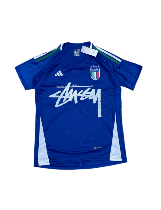 ITALY X STUSSY - JERSEY BLUE - KitCulture©