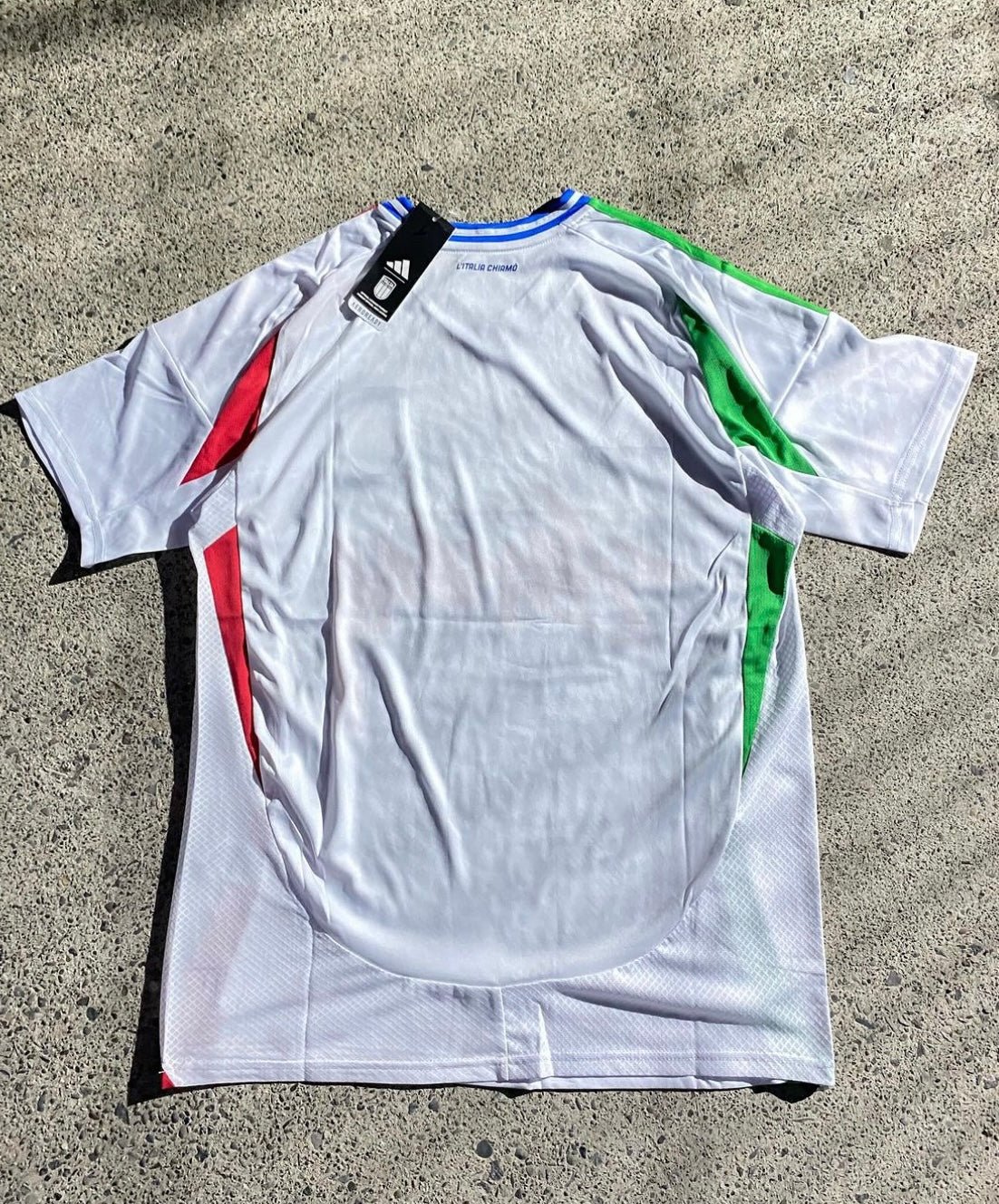 ITALY X STUSSY - JERSEY WHITE - KitCulture©
