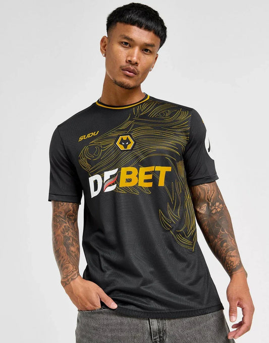 WOLVERHAMPTON WANDERERS FC 2024/25 AWAY SHIRT - KitCulture©