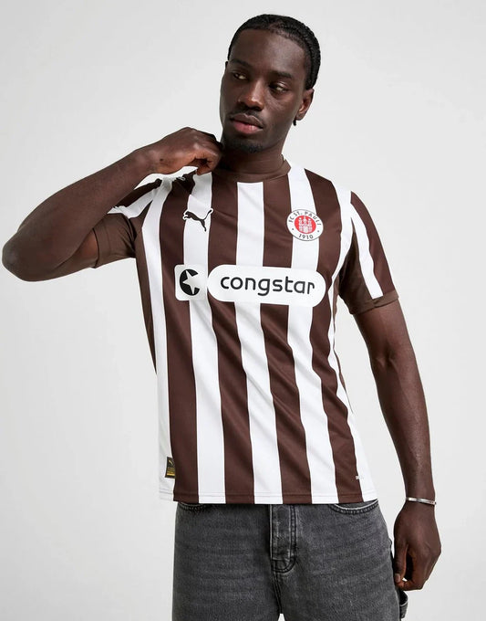PUMA ST. PAULI 2025/26 HOME SHIRT - KitCulture©