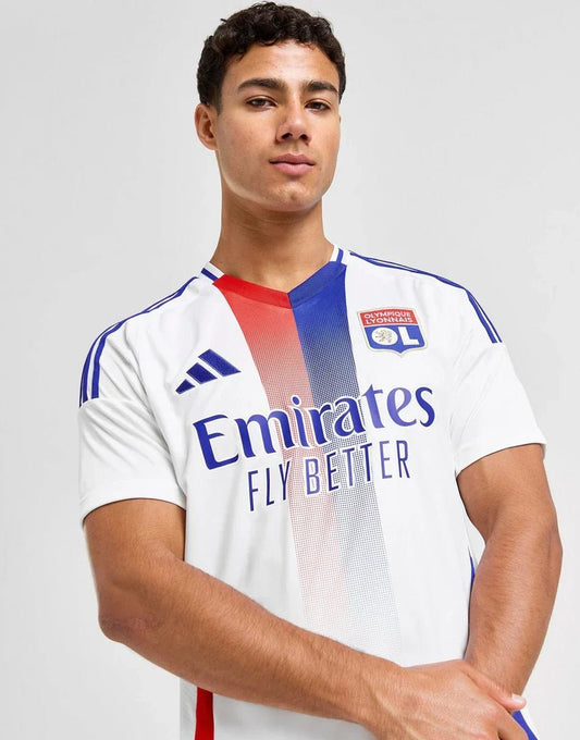 OLYMPIQUE LYON 2024/25 HOME SHIRT - KitCulture©