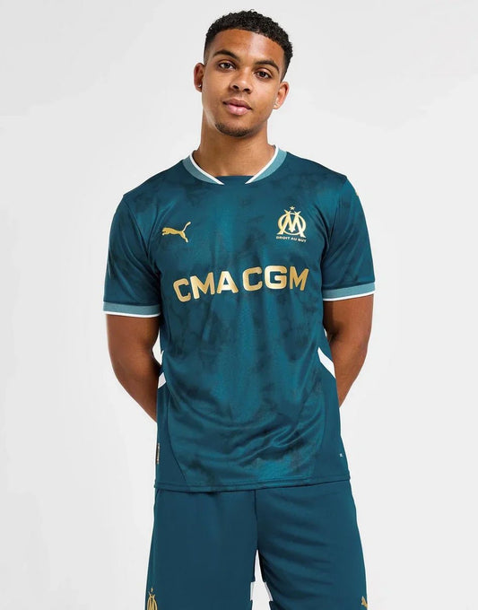 OLYMPIQUE MARSEILLE 2024/25 AWAY SHIRT - KitCulture©