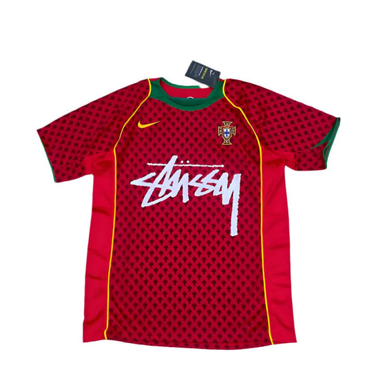 STUSSY X “PORTUGAL” JERSEY - RED (Special Edition) - KitCulture©