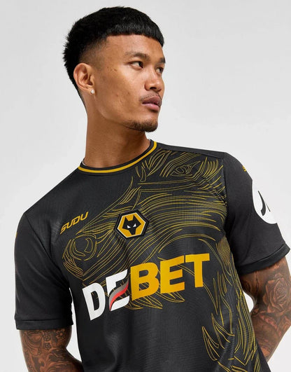 WOLVERHAMPTON WANDERERS FC 2024/25 AWAY SHIRT - KitCulture©